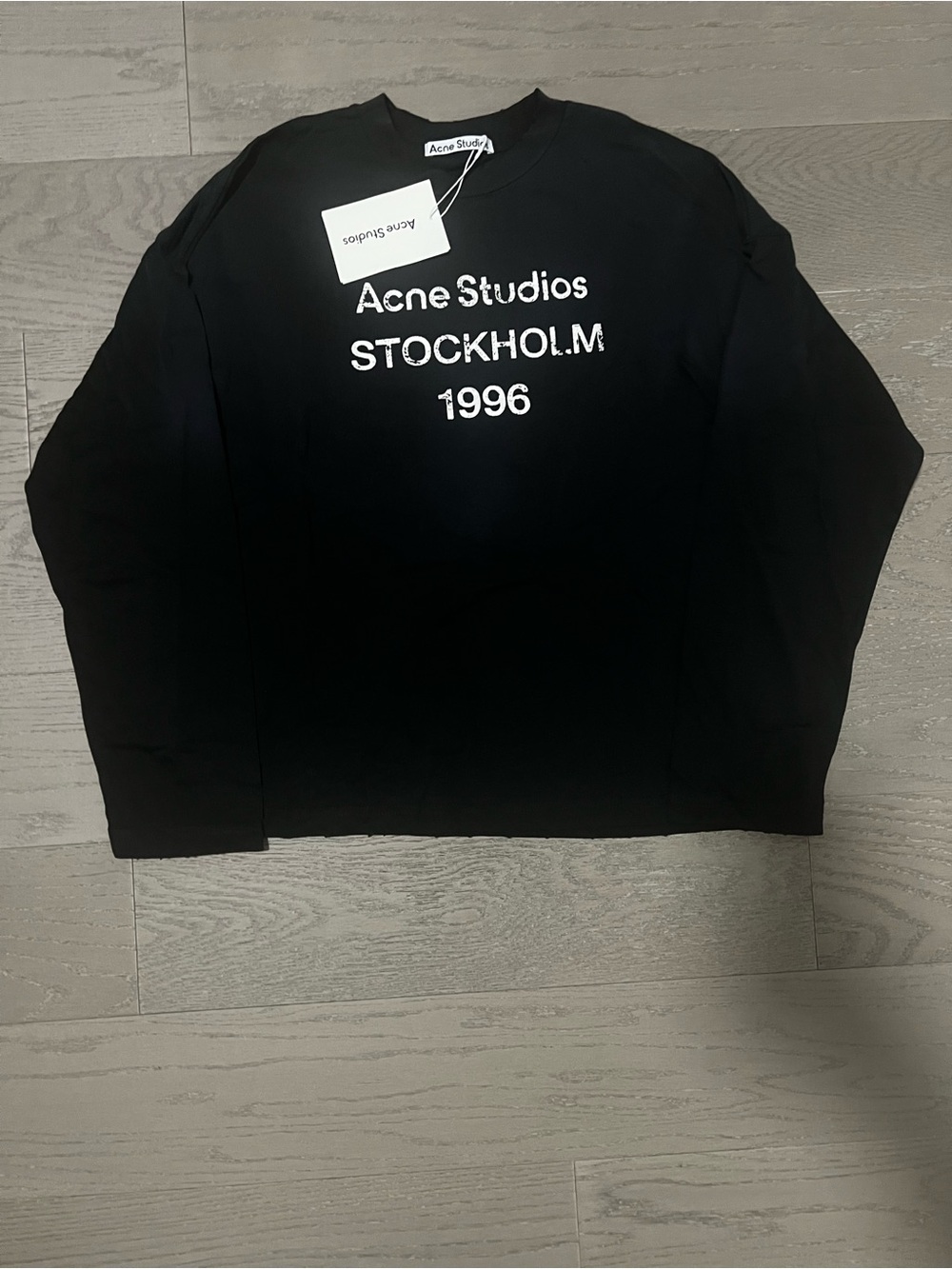 Acne Studios Black Stockholm 1996 long sleeve shirt
